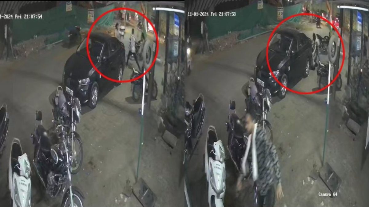 राजधानी में बदमाशों के हौसले बुलंद, भाजयुमो नेता के साथ चाकूबाजी कर लूट, CCTV कैमरे में कैद हुई वारदात, देखें Video …