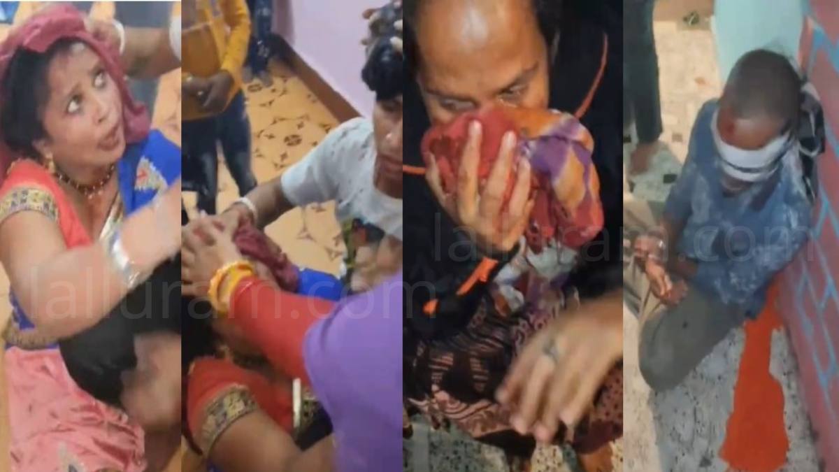 राजधानी में बलवा: छठी कार्यक्रम में दो गुटों के बीच हिंसक झड़प, जमकर चले लाठी-डंडे और पत्थर, कई घायल