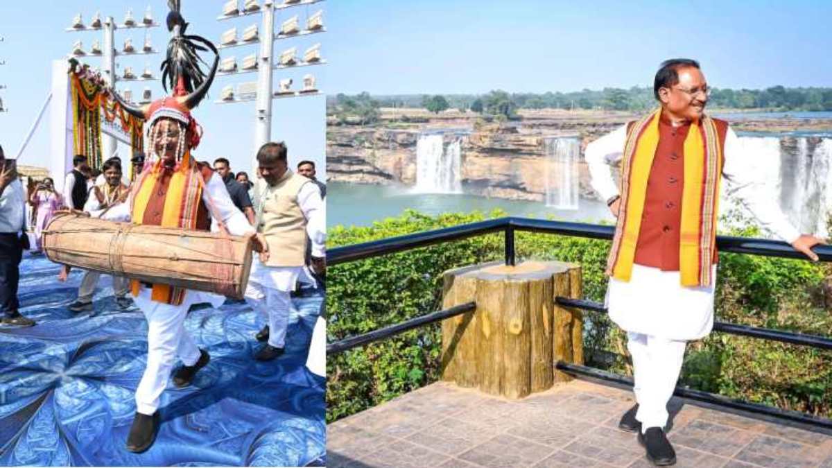 बस्तरिया रंग में रंगे दिखे सीएम विष्णुदेव साय, टेकऑफ़ से पहले हल्बी, पहुंचने पर गोंडी में किया ट्वीट