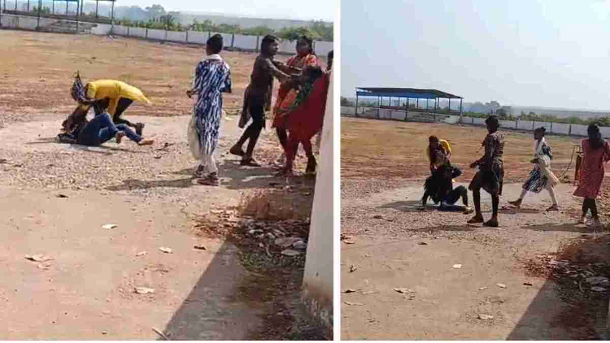CG NEWS : कॉलेज में छात्राओं के बीच जमकर चले लात-घूसे, देखें VIDEO…