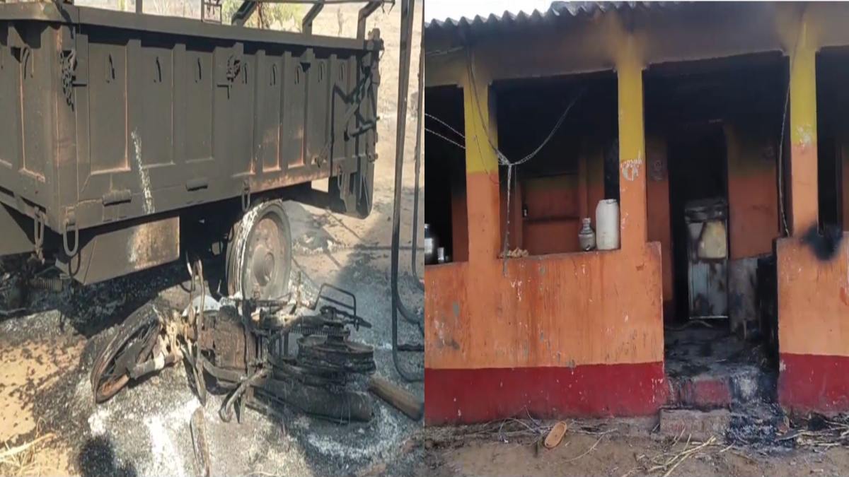 खूनी संघर्ष में मौत बाद बवाल: एक गुट ने दूसरे गुट के घरों और गाड़ियों में लगाई आग, ये रही हिंसा की वजह…