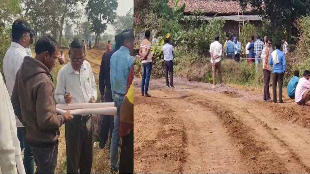 रेत माफियाओं का गजब का कारनामा: अवैध रेत परिवहन के लिए निजी जमीन पर बनवा दी सड़क, मालिक की शिकायत पर प्रशासनिक जांच तेज