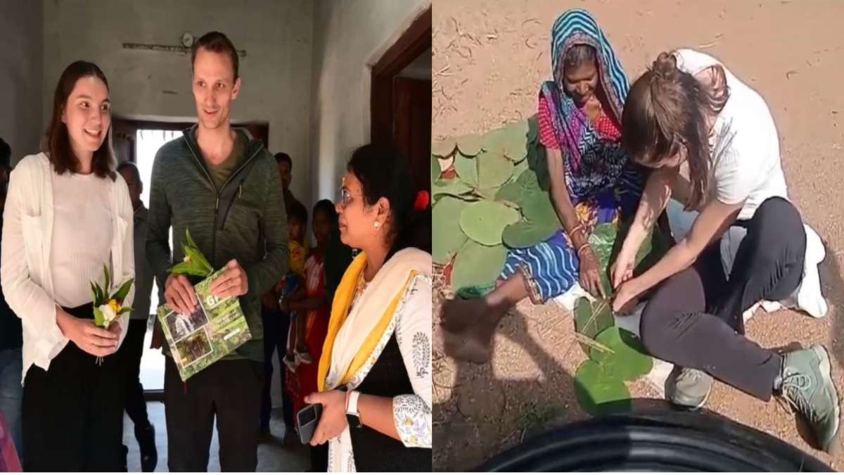 विदेशी पर्यटक पहुंचे जीपीएम, प्राकृतिक सौंदर्य और पारंपरिक संस्कृति का लिया आनंद, कलेक्टर ने की मेहमाननवाजी