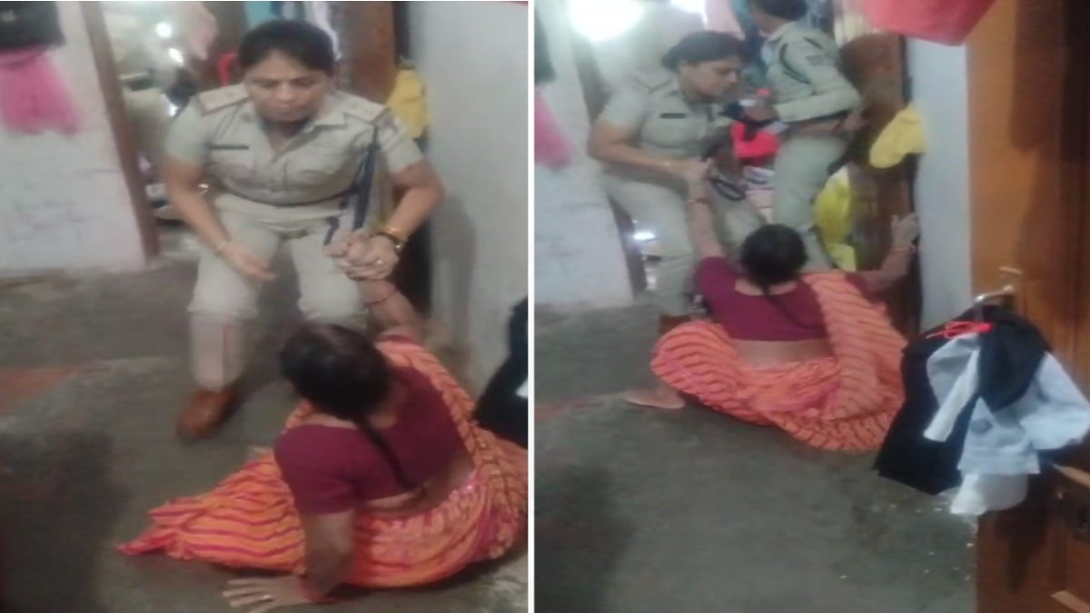 आबकारी टीम पर हमला: झूमाझटकी में महिला ने SI की फाड़ी वर्दी, सीएम हेल्पलाइन की शिकायत पर पहुंची थी पुलिस