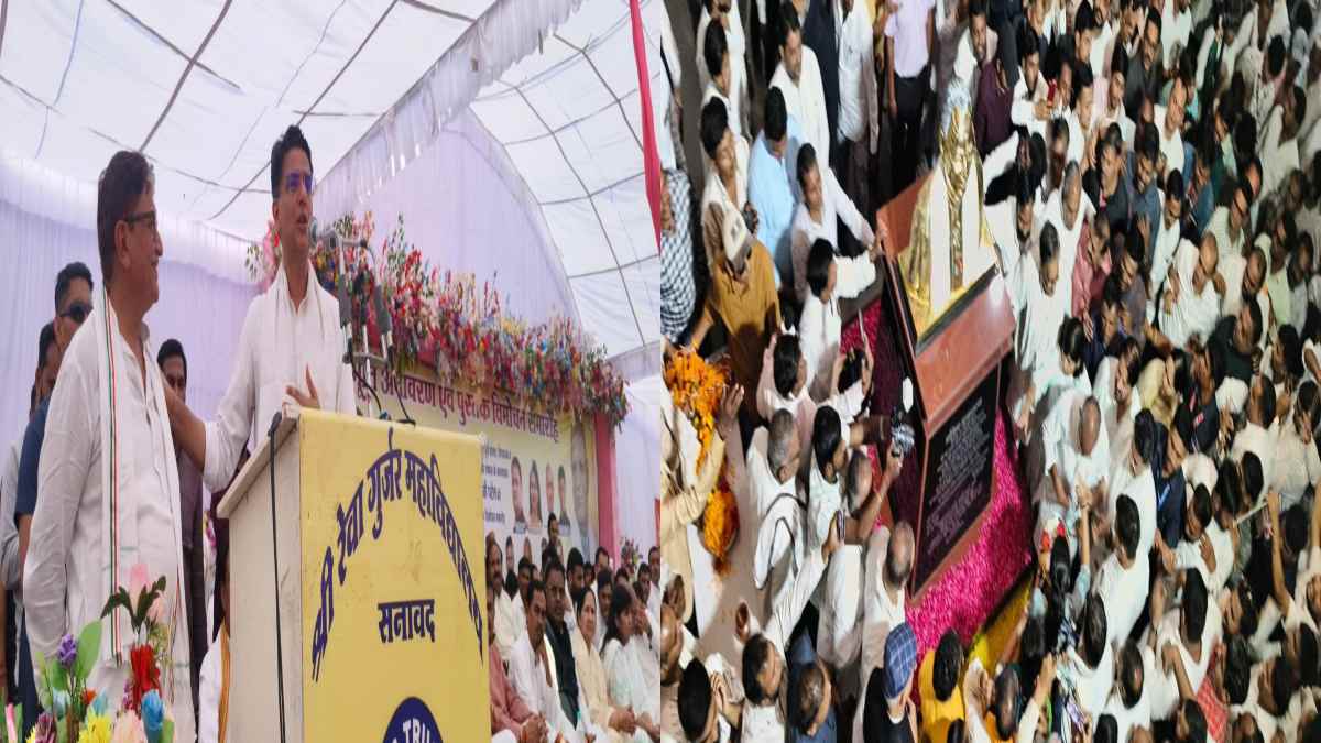 सचिन पायलट ने स्वर्गीय ताराचंद पटेल की मूर्ति का किया अनावरण, कहा- उनके उठाए कदम आज भी मील का पत्थर है