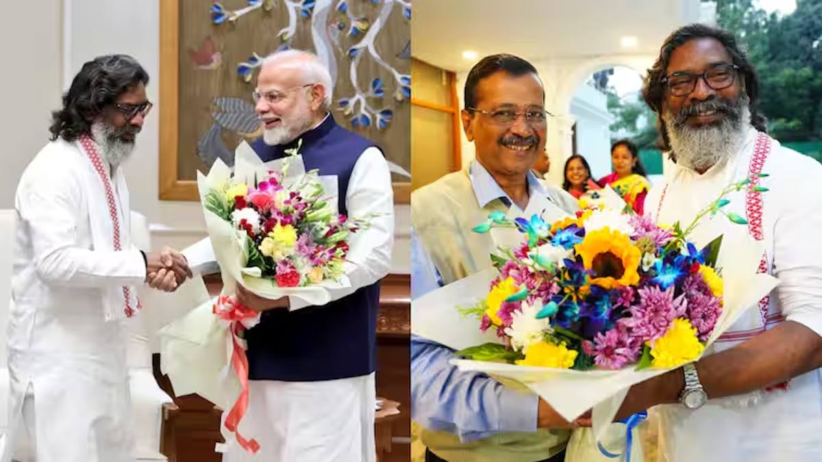 Jharkhand:पीएम मोदी से हेमंत सोरेन ने की मुलाकात, शपथ ग्रहण समारोह का दिया न्योता