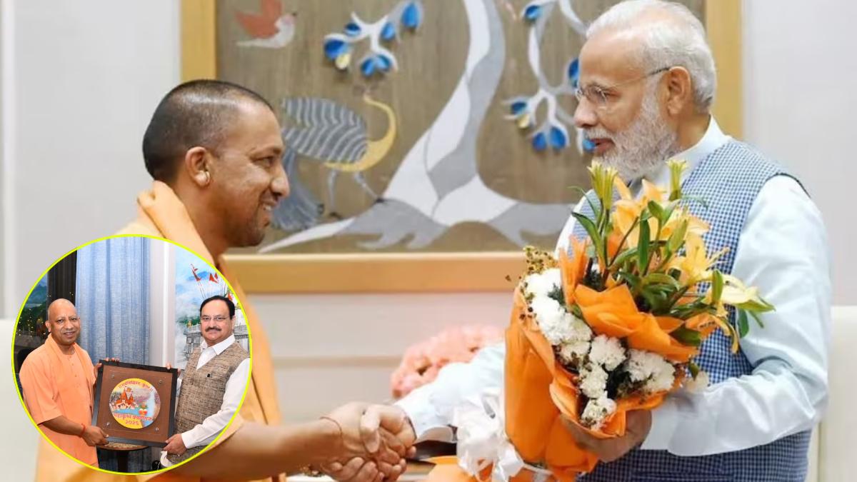 UP उपचुनाव से पहले PM मोदी और जेपी नड्डा से मिले CM योगी: करीब सवा घंटे तक चली मुलाकात, इन मुद्दों पर हुई चर्चा