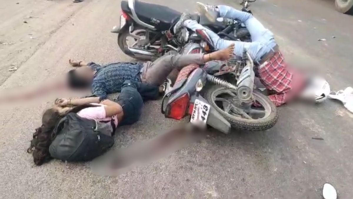 MP में भीषण सड़क हादसा: दो बाइकों की आमने सामने टक्कर, 2 की मौत