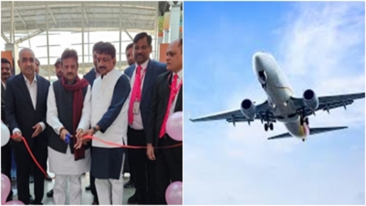 हवाई यात्रियों के लिए अच्छी खबर: भोपाल-रीवा फ्लाइट आज से शुरू, डिप्टी CM राजेंद्र शुक्ल ने किया शुभारंभ