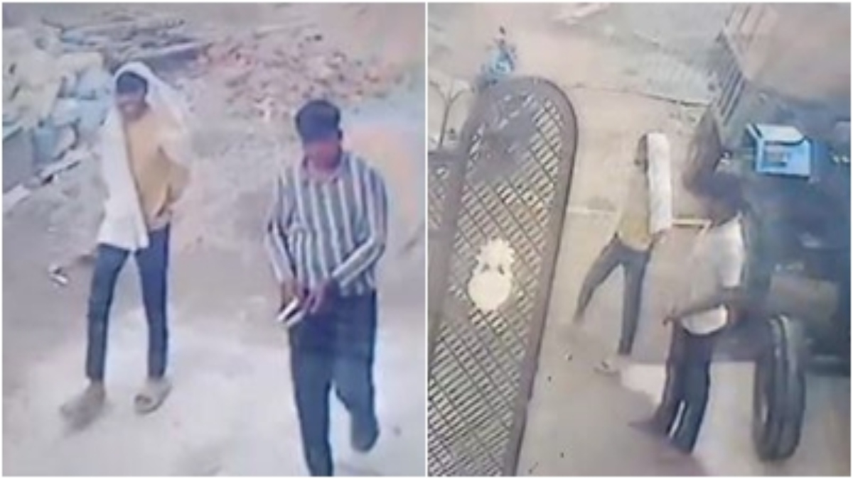 हिस्ट्रीशीटर की पुलिस को खुली चुनौती! पिस्टल लेकर धमकाने पहुंचा व्यापारी के घर, वारदात CCTV में कैद