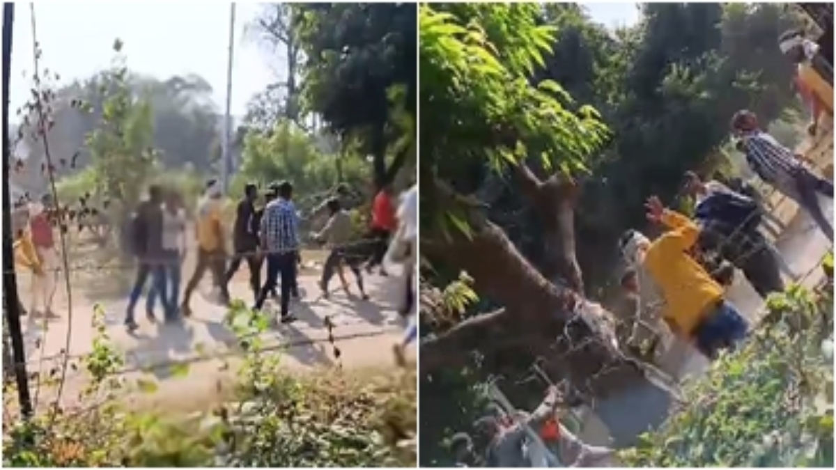 साइंस कॉलेज में आपस में भिड़े दो गुट, जमकर चले लात-घूंसे और डंडे, एक छात्र गंभीर घायल 