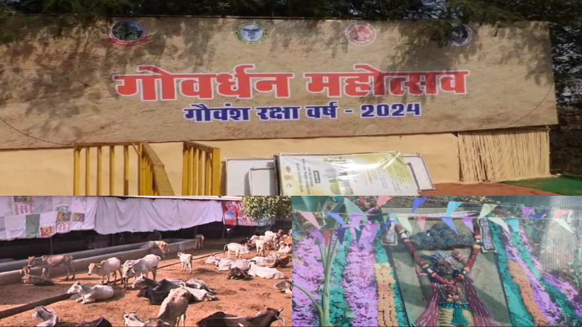 ग्वालियर में सबसे बड़ी गोवर्धन पूजा: CM डॉ मोहन होंगे शामिल, गौ सेवकों का करेंगे सम्मान, गोसंवर्धन से जुड़ी बड़ी सौगात भी दे सकते हैं मुख्यमंत्री