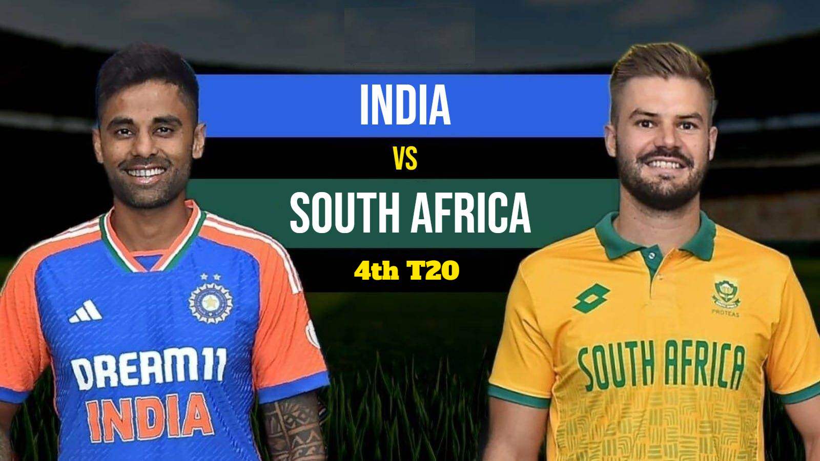 IND vs SA 4th T20: आज शाम चौथे टी20 में भारत और दक्षिण अफ्रीका के बीच होगी भिड़ंत, सीरीज जीतने पर होगी सूर्या ब्रिगेड की नजर, जानिए मैच से जुड़ी जरूरी डिटेल्स