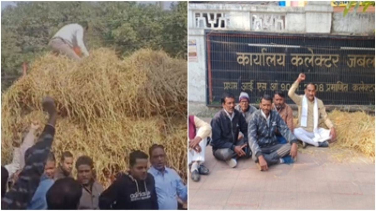 पराली पर संग्राम: FIR आदेश के खिलाफ ट्रैक्टर लेकर कलेक्ट्रेट पहुंचे किसानों का प्रदर्शन, कलेक्टर ने कहा- जागरूक करना है मकसद 