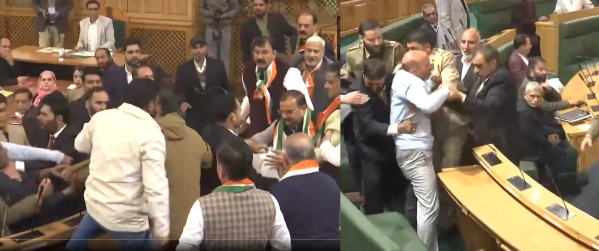 जम्मू-कश्मीर विधानसभा में मारपीटः पक्ष-विपक्ष के विधायकों ने असेंबली को बनाया जंग का मैदान, वीडियो देखकर आपको भी होगी शर्मिंदगी- J&K Assembly Violence Video