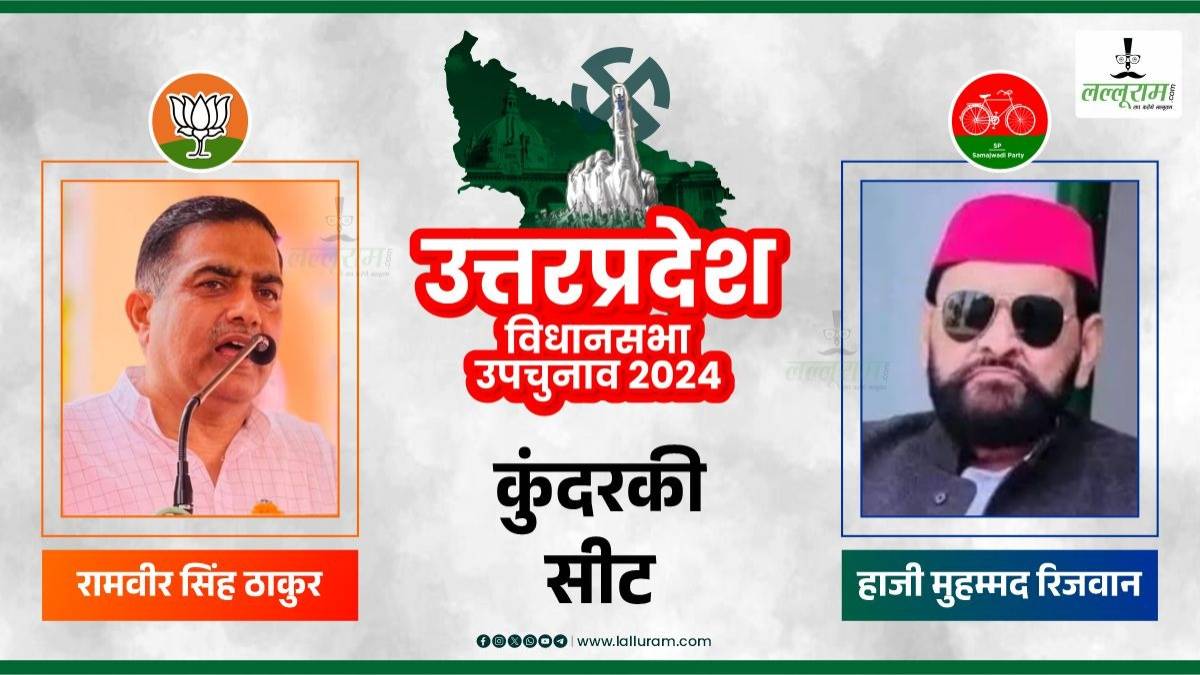 Kundarki By-Election Result 2024: कुंदरकी सीट पर बड़ा उलटफेर, मुस्लिम आबादी वाले क्षेत्र में बीजेपी आगे, सपा प्रत्याशी पीछे