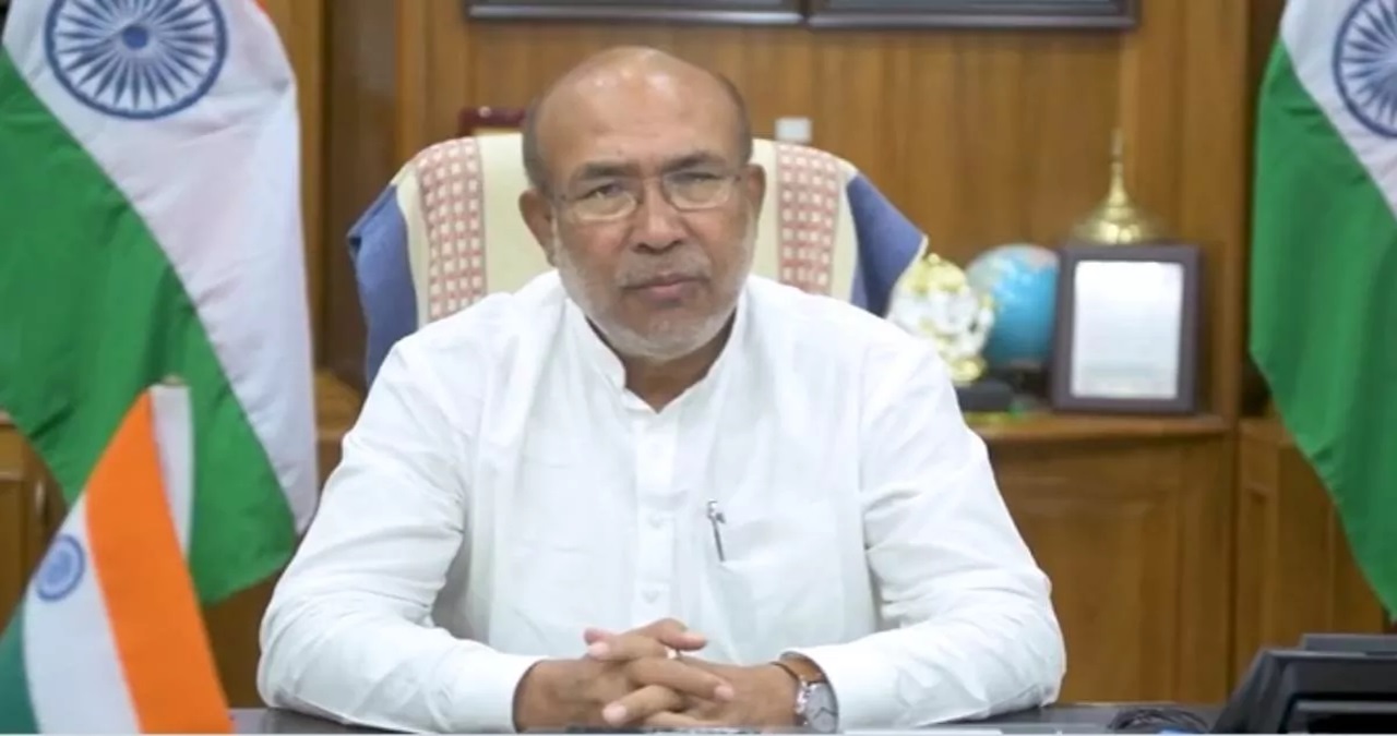 खतरे में मणिपुर में BJP सरकार? जानिए NPP के समर्थन से कैसे-कितनी बदली तस्वीर