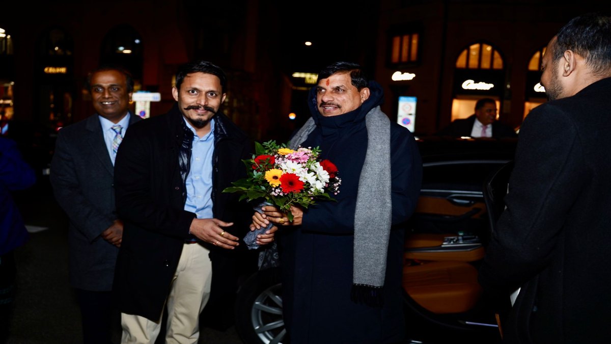 यूके के बाद जर्मनी पहुंचे सीएम डॉ मोहन: म्यूनिख में गर्मजोशी से हुआ स्वागत, मुख्यमंत्री बोले- MP में खोले जाएंगे Germany भाषा के इंस्टीट्यूट