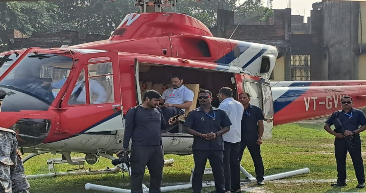 हेलीकॉप्टर में फंस गए Rahul Gandhi, वजह जानकर चौंक जाएंगे