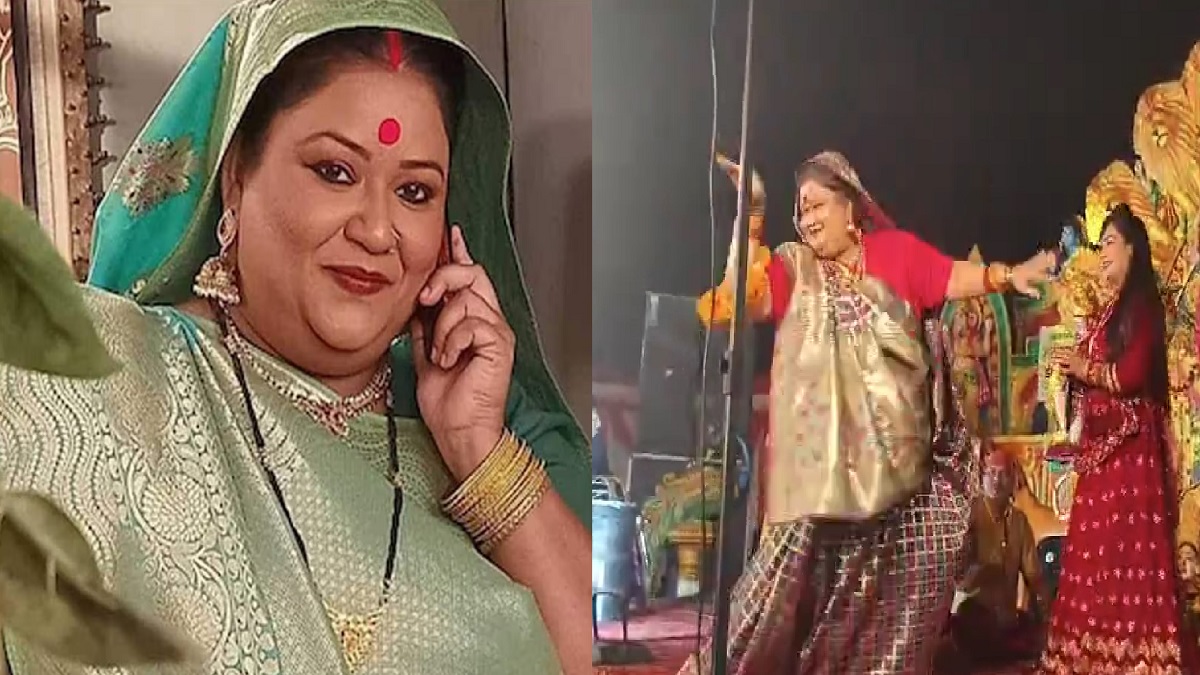 रामघाट पहुंची टीवी जगत की मशहूर अभिनेत्री, दर्शकों की डिमांड पर जमकर लगाए ठुमके, देखें VIDEO