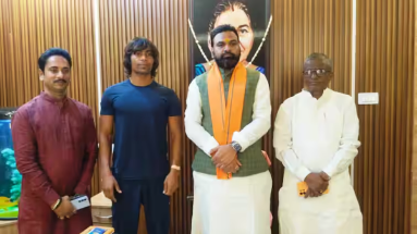 Bihar News: बदलेगी तकदीर, आएगा ‘गोल्ड’! सम्राट चौधरी और खेल मंत्री से मिले बिहारी टार्जन राजा यादव