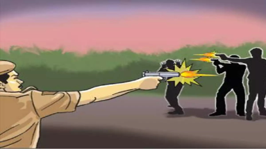 Bihar News: मोतिहारी में पुलिस और अपराधी में हुई मुठभेड़, शार्प शूटर के पैर में लगी गोली