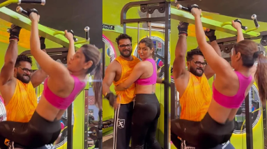 Viral Video: खेसारी लाल यादव ने हीरोइन संग किया अटपटा वर्कआउट, लोगों ने लगा दी क्लास
