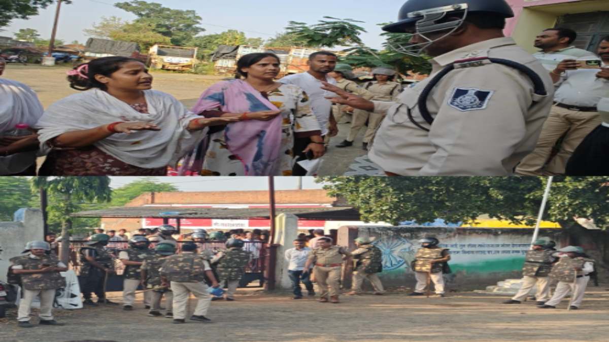 पुलिस पर हमला: पूर्व पार्षद और उसके बेटा-बेटी पर मामला दर्ज, पीड़ितों का आरोप Police ने घर में घुसकर महिलाओं से की मारपीट, थाने का किया घेराव