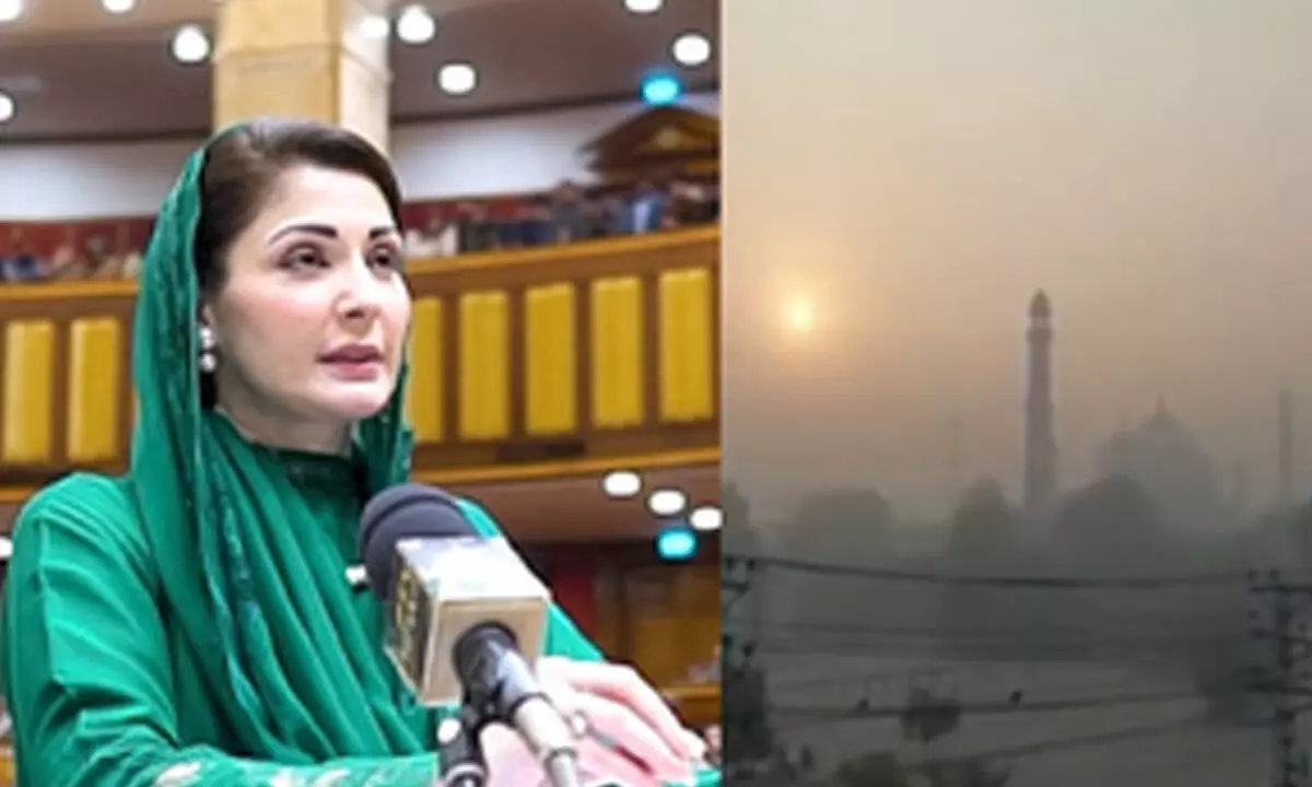 Smog Diplomacy : पाक तक पहुंचा पंजाब का धुआं, पराली जलाने के मुद्दे पर पाकिस्तानी नेता मरियम नवाज़ लिखेंगी सीएम को पत्र