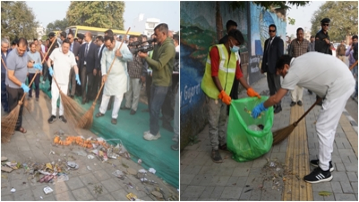 Uttarakhand News: राज्य स्थापना दिवस से पहले सड़कों पर उतरे सीएम धामी, झाड़ू लगाकर दिया स्वच्छता का संदेश