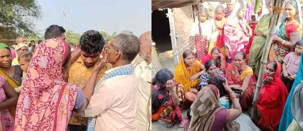 14 परिवार हुए बेघर : झोपड़ियों में लगी आग, चपेट में आई 1 महिला की मौत
