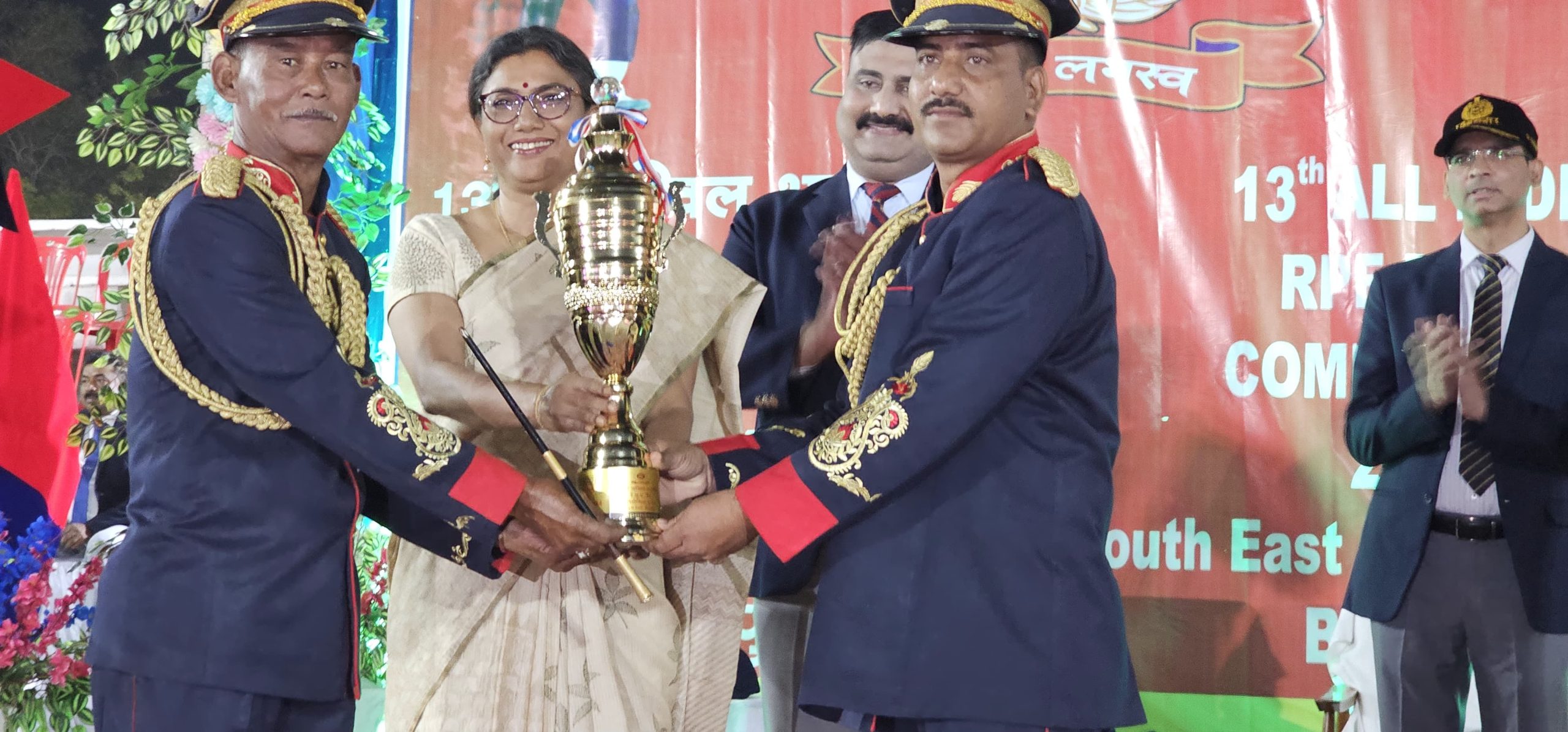 अखिल भारतीय रेलवे सुरक्षा बल बैंड प्रतियोगिता में पहले नंबर पर आई रेलवे सुरक्षा विशेष बल नई दिल्ली, जीएम ने किया सम्मानित