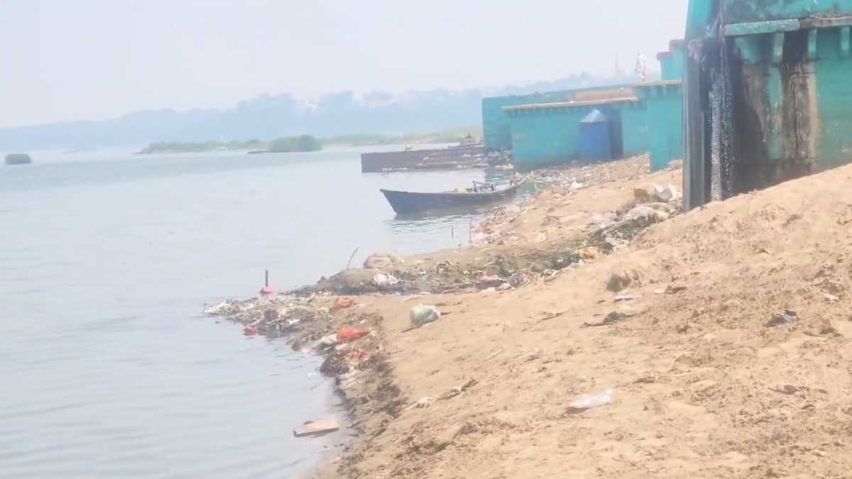 मैली हो रही है मां नर्मदा: नदी में जा रहा 30 हजार घरों से निकलने वाला गंदा पानी, देखें अधिकारियों की लापरवाही की तस्वीरें