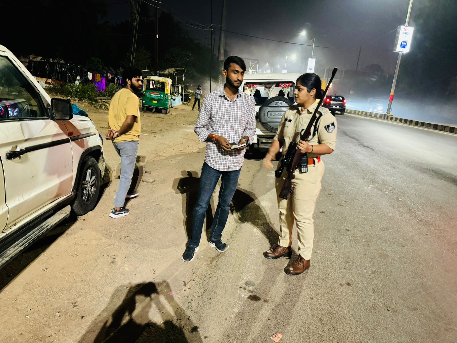 मोहन भागवत के रूट पर हथियार लेकर बैठे थे युवक, राइफल समेत कारतूस जब्त, आरोपी गिरफ्तार