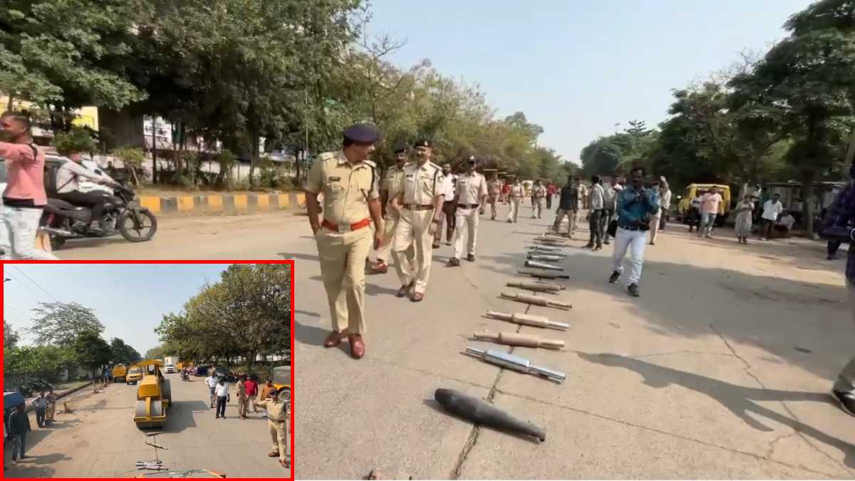 पुलिस की सख्त कार्रवाई: 500 से ज्यादा साइलेंसर को हटाकर बुलडोजर से किए नष्ट, नियम तोड़ने वालों के काटे चालान
