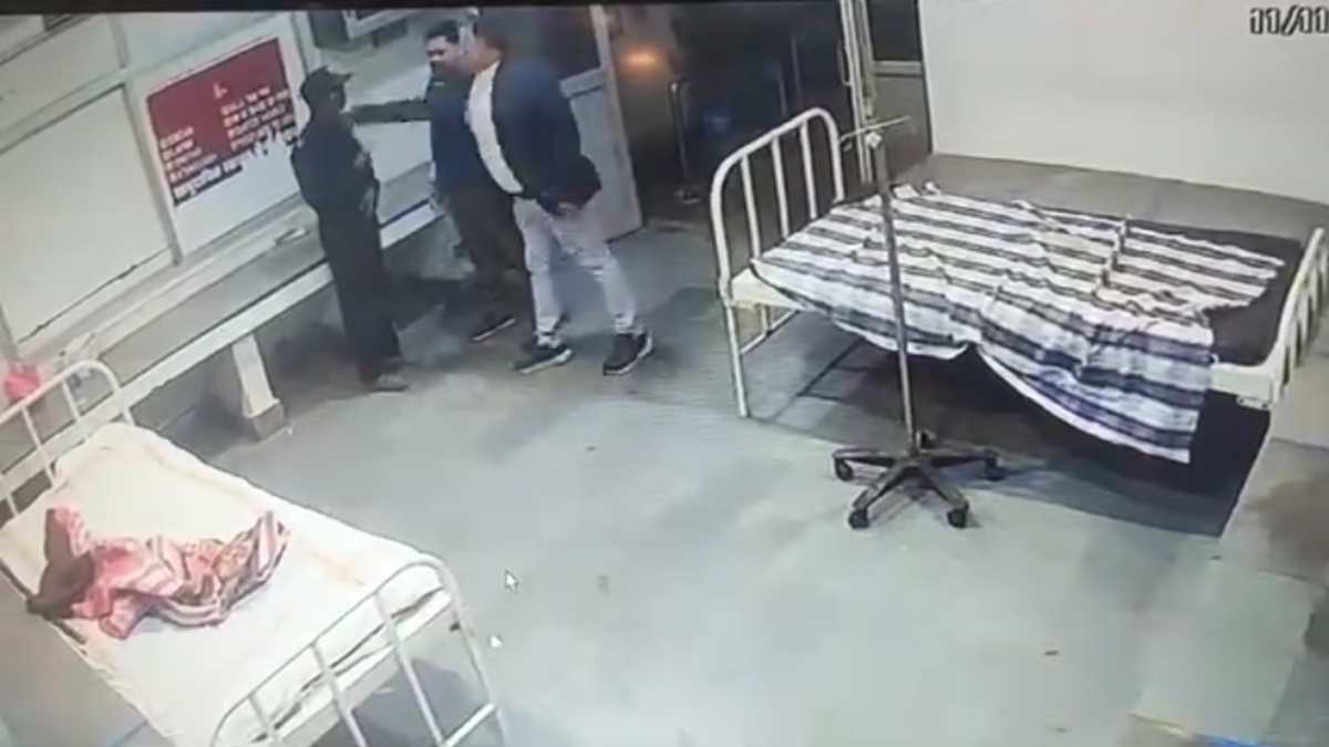 स्वास्थ्य केंद्र के सिक्योरिटी गार्ड के साथ मारपीट, वीडियो वायरल होने पर जांच में जुटी पुलिस