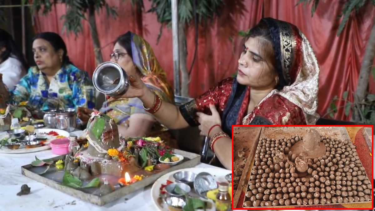 सवा करोड़ शिवलिंग निर्माण अनुष्ठान: 7 दिन तक चलेगा आयोजन, नमः शिवाय के जयकारों के साथ महादेव का हो रहा रुद्राभिषेक