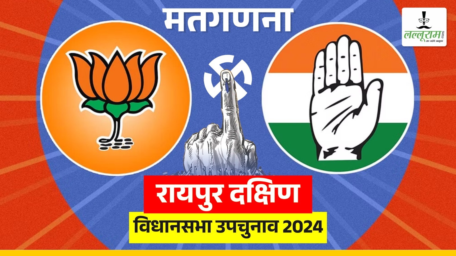 रायपुर दक्षिण विधानसभा उपचुनाव : छठवें चरण में भाजपा ने बनाई 11 हजार से ज्यादा मतों से बढ़त, महापौर ढेबर के वार्ड में भी बनाई बढ़त…