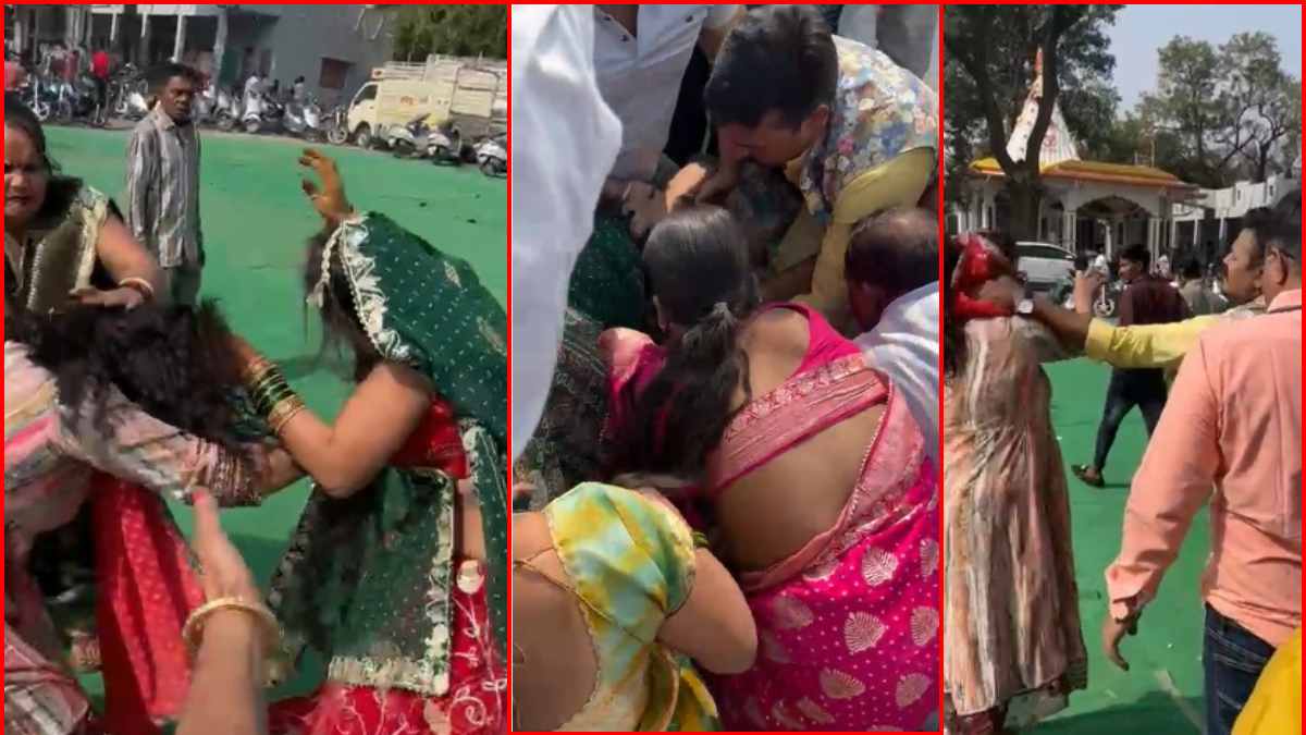 ‘…नहीं ये मेरा होगा’, दुल्हन ने पति की गर्लफ्रेंड को पीटा, बरसाए थप्पड़ ही थप्पड़, बॉयफ्रेंड ने भी किया हाथ साफ