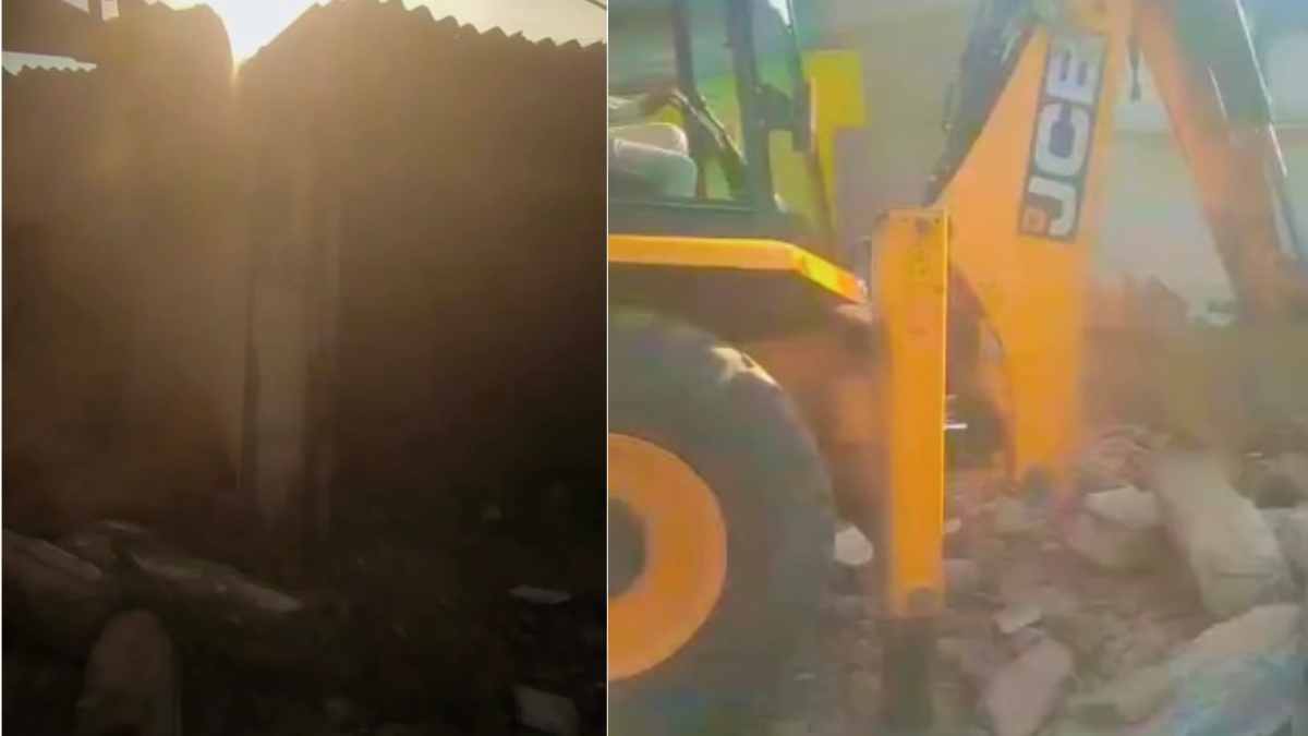 Bhopal News: मेट्रो के दूसरे फेज में आड़े आ रही 18 दुकानों पर चली JCB, कारोबारियों ने खुद हटाया सामान