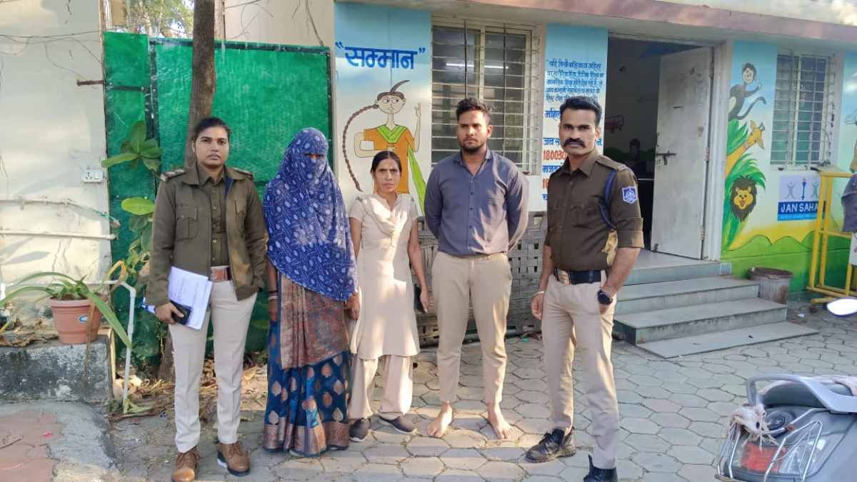 हनी ट्रैप के जाल में फंसा किसान: अश्लील वीडियो बनाकर मांगे 90 लाख, महिला समेत दो आरोपी गिरफ्तार