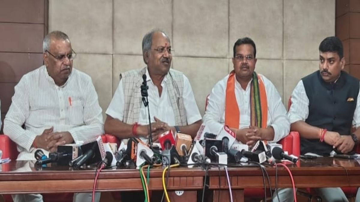 छत्तीसगढ़: सांसद बृजमोहन अग्रवाल का विपक्ष पर हमला, कहा- दक्षिण विधानसभा को पर्यटन स्थल समझती है कांग्रेस