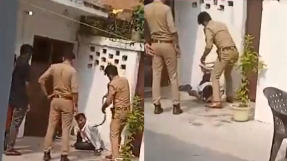 दरोगा को वर्दी का ऐसा नशा… 6 सेकेंड में 10 बार युवक पर बरसाया बेल्ट, पिटाई देख लोगों की कांप उठी रूह, देखें खाकी का खौफनाक चेहरा