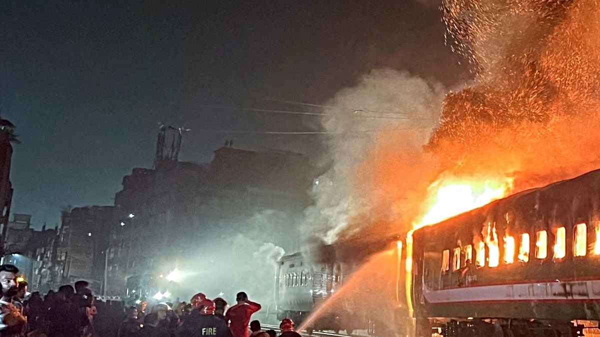 Train on Fire: जालंधर से जा रही जयपुर अजमेर ट्रेन में लगी आग, यात्री दहशत में…