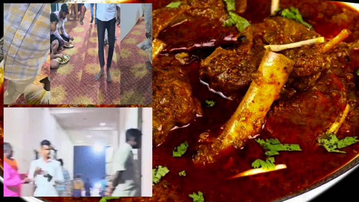 भाजपा सांसद की दावत में बकरे की बोटी के लिए बवाल, किसी का सिर फटा तो किसी का हाथ टूटा, रोटी-बोटी को लेकर भागने लगे लोग