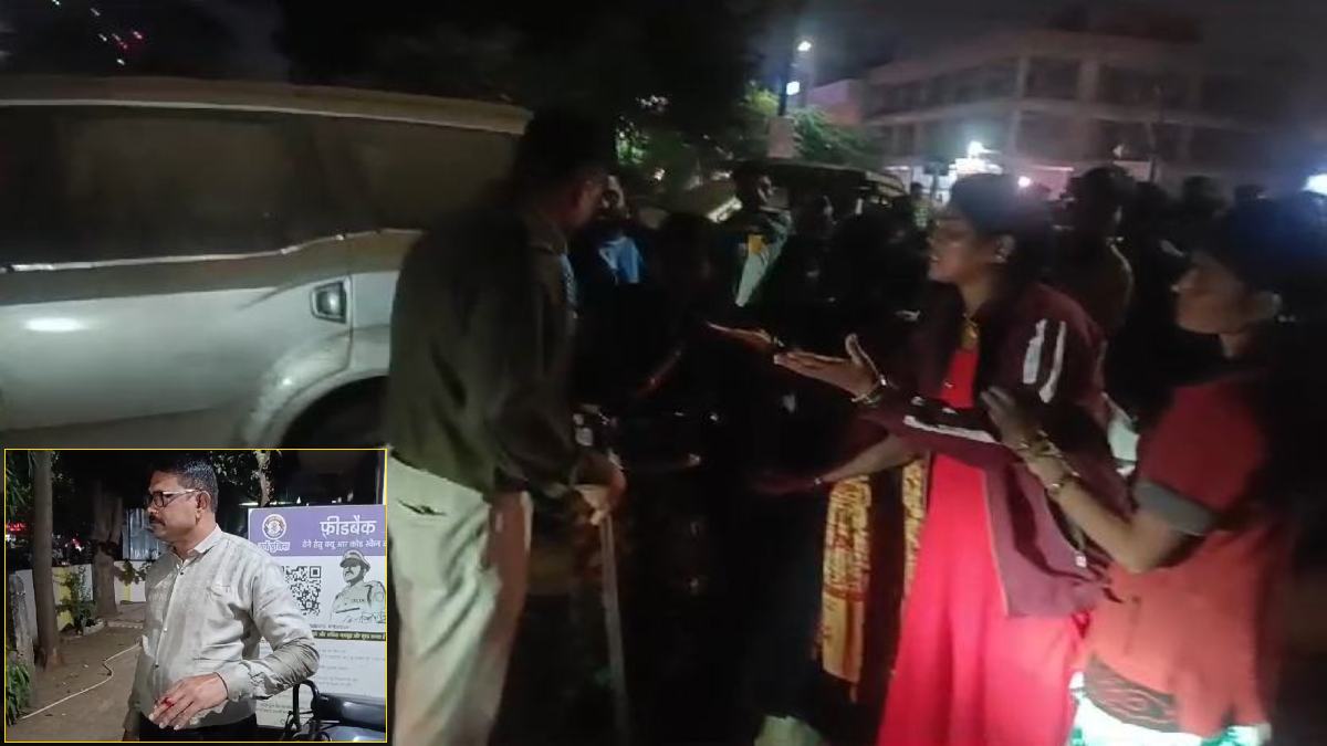 CG BREAKING : पुलिस चौकी में भीड़ ने किया पथराव, कई पुलिसकर्मी घायल, देखें VIDEO …
