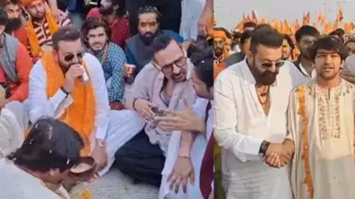 Dhirendra Shastri के साथ जमीन पर बैठकर Sanjay Dutt ने पी चाए, पदयात्रा में शामिल होकर बोले- बाबा बहुत बड़े सुपरस्टार हैं …