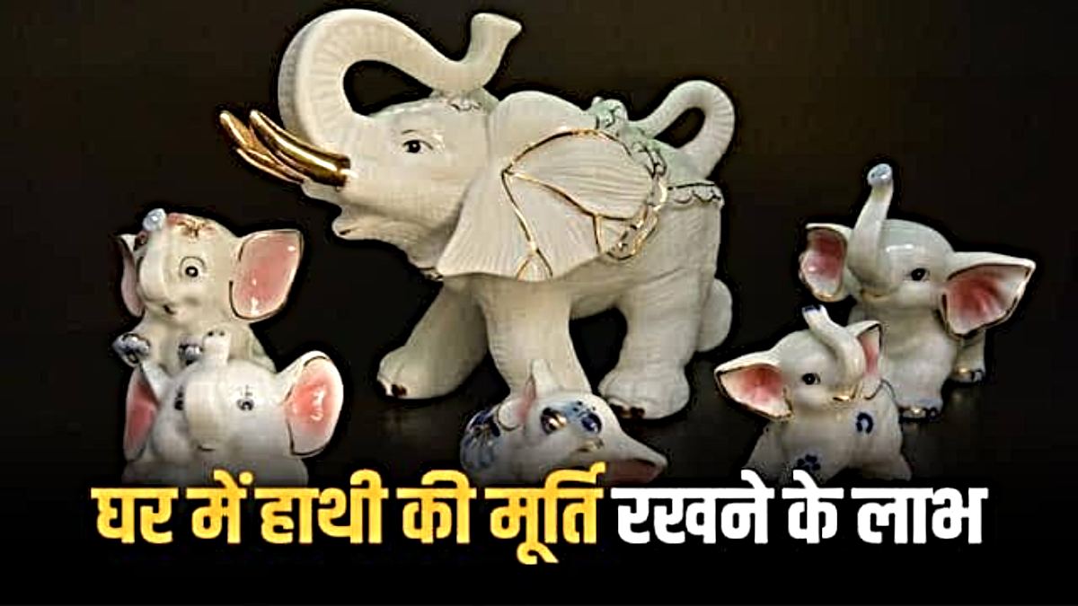 Vastu Tips: घर में चाहिए सुख, समृद्धि और सकारात्मकता तो घर ले आएं हाथी की ऐसी मूर्ति…
