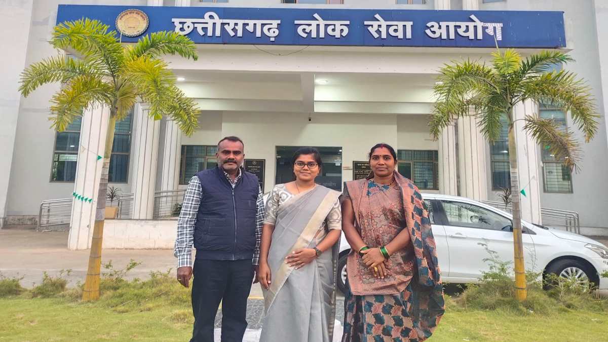 CGPSC 2023 Result: गांव की बेटी किरण राजपूत ने हासिल किया चौथा स्थान, lalluram.com से कहा- IAS बनने का है सपना, जारी रहेगी पढ़ाई