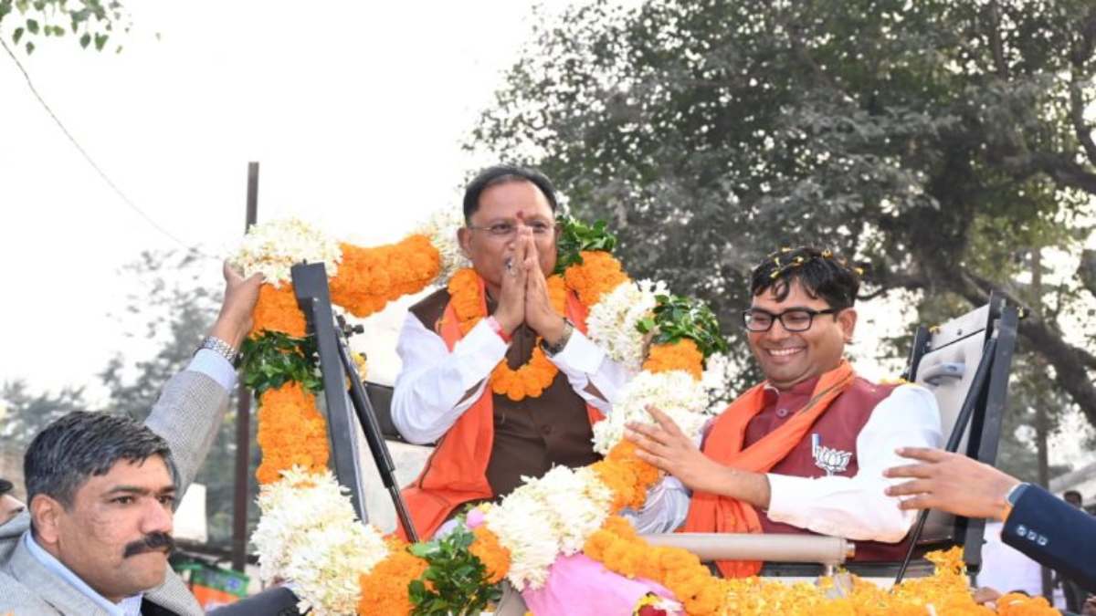 रायपुर दक्षिण उपचुनाव: प्रचार के आखिरी दिन मुख्यमंत्री साय करेंगे जन आशीर्वाद यात्रा, पूर्व राज्यपाल रमेश बैस समेत अन्य दिग्गज नेता होंगे शामिल